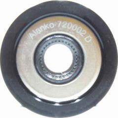 Alanko 10720002 - Pulley, alternator, freewheel clutch www.autospares.lv