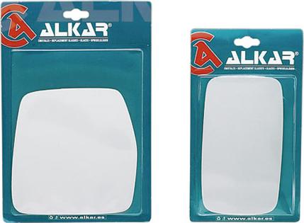 Alkar 9511127 - Spoguļstikls, Ārējais atpakaļskata spogulis www.autospares.lv