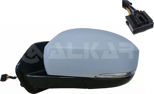 Alkar 9045052 - Ārējais atpakaļskata spogulis www.autospares.lv