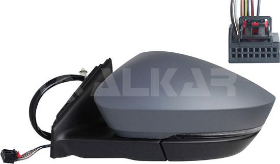 Alkar 9041771 - Ārējais atpakaļskata spogulis www.autospares.lv