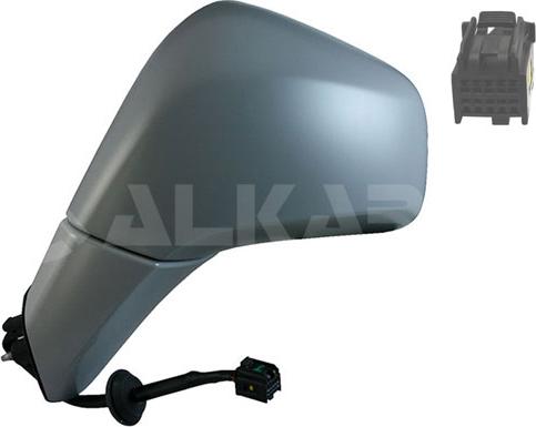 Alkar 9043446 - Ārējais atpakaļskata spogulis www.autospares.lv