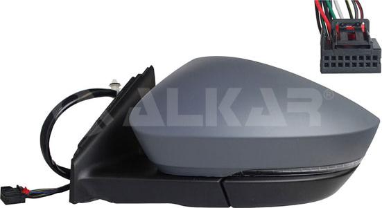 Alkar 9043771 - Ārējais atpakaļskata spogulis www.autospares.lv