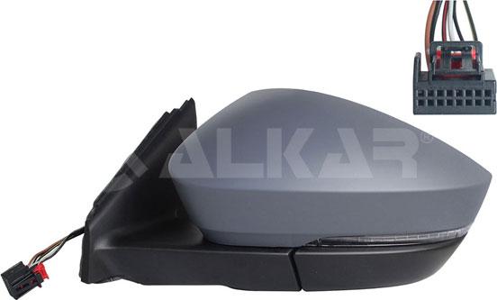 Alkar 9039771 - Ārējais atpakaļskata spogulis www.autospares.lv