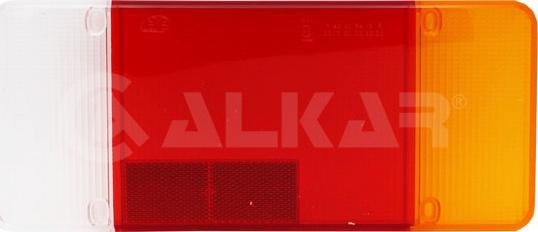 Alkar 9796008 - Izkliedētājs, Aizmugurējais lukturis www.autospares.lv