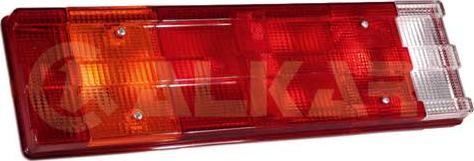 Alkar 9797009 - Izkliedētājs, Aizmugurējais lukturis www.autospares.lv