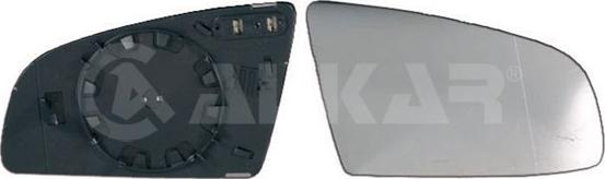 Alkar 6402525 - Mirror Glass, outside mirror www.autospares.lv