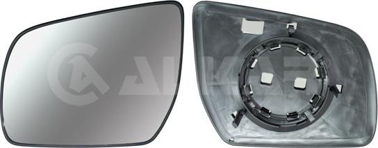 Alkar 6411430 - Spoguļstikls, Ārējais atpakaļskata spogulis autospares.lv