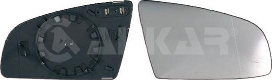 Alkar 6426503 - Mirror Glass, outside mirror www.autospares.lv