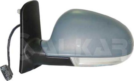 Alkar 6140801 - Ārējais atpakaļskata spogulis www.autospares.lv