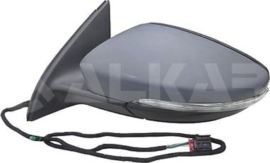 Alkar 6141163 - Ārējais atpakaļskata spogulis www.autospares.lv