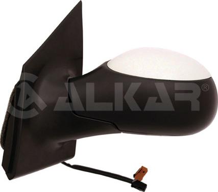 Alkar 6141853 - Ārējais atpakaļskata spogulis www.autospares.lv