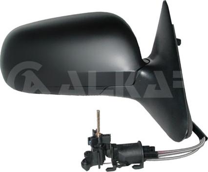 Alkar 6148521 - Ārējais atpakaļskata spogulis www.autospares.lv