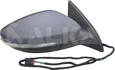 Alkar 6142163 - Ārējais atpakaļskata spogulis www.autospares.lv