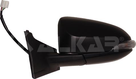 Alkar 6141259 - Ārējais atpakaļskata spogulis www.autospares.lv