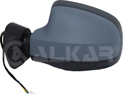 Alkar 6139594 - Ārējais atpakaļskata spogulis www.autospares.lv