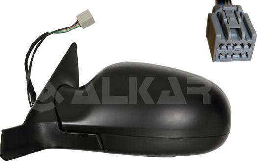 Alkar 6139614 - Ārējais atpakaļskata spogulis www.autospares.lv