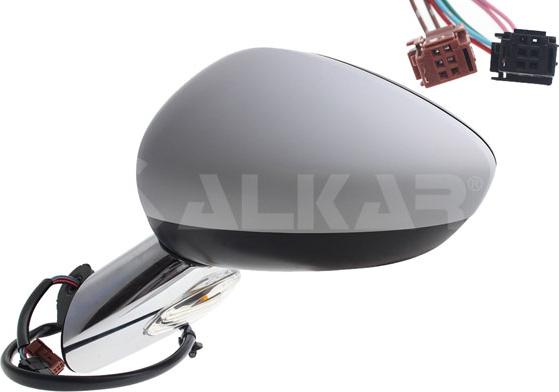 Alkar 6139822 - Ārējais atpakaļskata spogulis www.autospares.lv