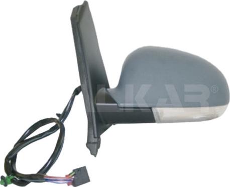 Alkar 6131119 - Ārējais atpakaļskata spogulis www.autospares.lv