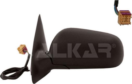 Alkar 6125559 - Ārējais atpakaļskata spogulis www.autospares.lv