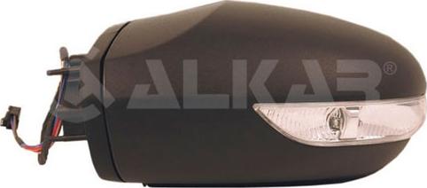 Alkar 6125557 - Ārējais atpakaļskata spogulis www.autospares.lv