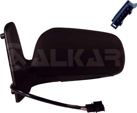 Alkar 6125132 - Ārējais atpakaļskata spogulis www.autospares.lv