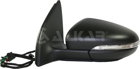 Alkar 6181124 - Ārējais atpakaļskata spogulis www.autospares.lv