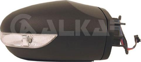 Alkar 6128557 - Ārējais atpakaļskata spogulis www.autospares.lv