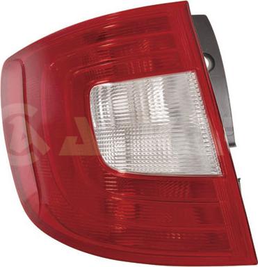 Alkar 2255521 - Aizmugurējais lukturis www.autospares.lv