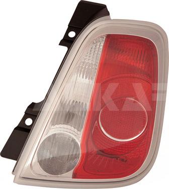 Alkar 2252348 - Aizmugurējais lukturis www.autospares.lv