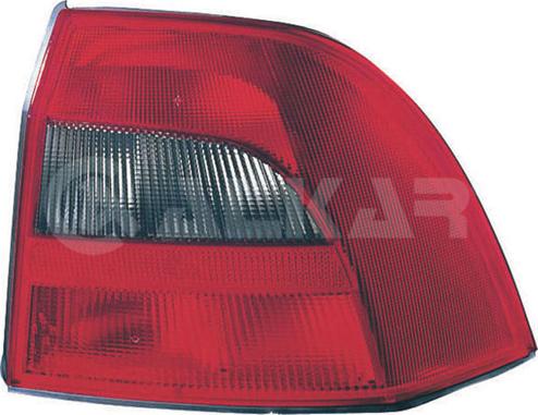 Alkar 2202444 - Aizmugurējais lukturis www.autospares.lv