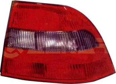 Alkar 2210433 - Aizmugurējais lukturis www.autospares.lv