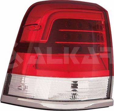 Alkar 2211276 - Aizmugurējais lukturis www.autospares.lv