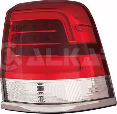 Alkar 2212276 - Aizmugurējais lukturis www.autospares.lv