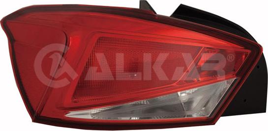 Alkar 2221102 - Aizmugurējais lukturis www.autospares.lv