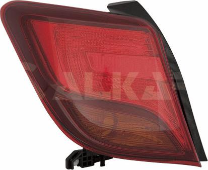 Alkar 2275268 - Aizmugurējais lukturis www.autospares.lv