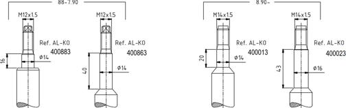 AL-KO 400023 - Shock Absorber www.autospares.lv