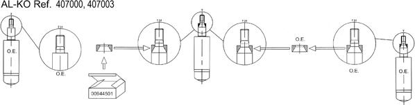 AL-KO 407000 - Amortizators autospares.lv