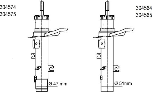 AL-KO 304565 - Amortizators www.autospares.lv