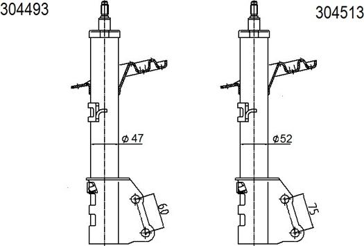 AL-KO 304513 - Shock Absorber www.autospares.lv