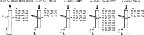 AL-KO 308553 - Amortizators autospares.lv