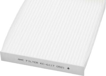 AMC Filter KC-6117 - Filtrs, Salona telpas gaiss www.autospares.lv