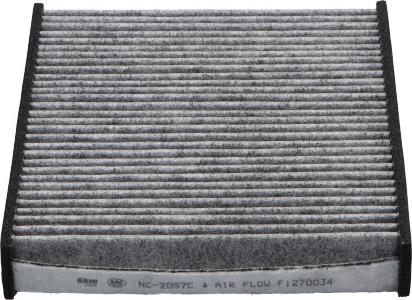 AMC Filter NC-2057C - Filtrs, Salona telpas gaiss www.autospares.lv