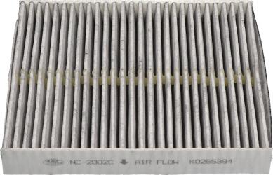 AMC Filter NC-2002C - Filtrs, Salona telpas gaiss www.autospares.lv