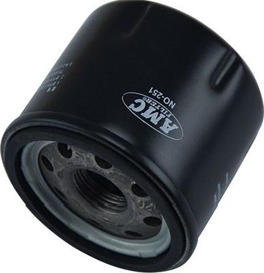 AMC Filter NO-251 - Eļļas filtrs www.autospares.lv