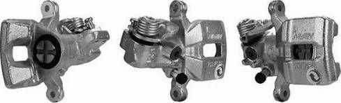 AMK TCA4235 - Brake Caliper www.autospares.lv