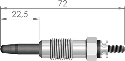 A-N PARTS 041 234 - Kvēlsvece autospares.lv