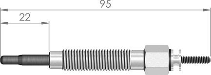 A-N PARTS 056 233 - Kvēlsvece autospares.lv