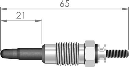 A-N PARTS 064 152 - Glow Plug www.autospares.lv