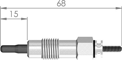 A-N PARTS 068 432 - Kvēlsvece autospares.lv