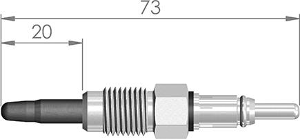 A-N PARTS 076 199 - Glow Plug www.autospares.lv